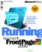 Running Microsoft Frontpage 2000 cover