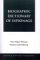 Biographic Dictionary of Espionage cover