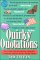 Quirky Quotations : More Than 500 Fascinating, Quotable Comments and the Stories Behind Them cover
