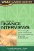 The Vault Guide to Finance Interviews cover