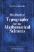 Handbook of Typography for the Mathematical Sciences cover
