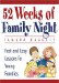 52 Weeks Of Family Night : Fast and Easy Lessons for Young Families cover