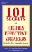 101 Secrets of Highly Effective Speakers : Controlling Fear, Commanding Attention cover