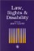 The Law, Rights and Disability cover