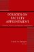 Policies on Faculty Appointment : Standard Practices and Unusual Arrangements cover