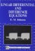 Linear Differential and Difference Equations : A Systems Approach for Mathematicians and Engineers cover