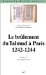 Le Brulement Du Talmud a Paris, 1242-1244 cover