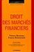 Droit Des Marches Financiers cover