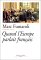 Quand L'Europe Parlait Francais cover