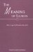 Meaning of Illness : Anthropology, History, and Sociology of Illness cover
