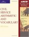 Arco Civil Service Arithmetic and Vocabulary cover