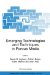 Emerging Technologies and Techniques in Porous Media cover