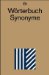 Worterbuch Synonyme cover
