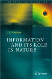 Information And Its Role in Nature [Click for larger image]