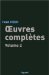 Oeuvres Completes cover