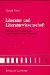 Literatur Und Literaturwissenschaft : Beitrage Zu Grundfragen Einer Verunsicherten Disziplin cover