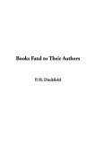 Books Fatal to Their Authors [Click for larger image]