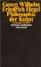Philosophie Der Kunst : Vorlesung Von 1826 cover