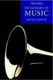 The Oxford Dictionary of Music [Click for larger image]