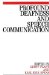Profound Deafness And Speech Communication cover