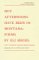 Hot Afternoons Have Been in Montana Poems cover