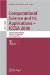 Computational Science And Its Applications-iccsa 2006 : International Conference, Glasgow, Uk, May 8-11, 2006, Proceedings cover