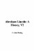 Abraham Lincoln : A History cover