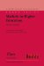 Markets in Higher Education : Rhetoric or Reality? cover