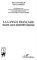 La Langue Francaise Face Aux Institutions : Actes Du Colloque Du 24 Novembre 2000 a Royal Holloway, University of London cover
