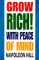 Grow Rich! With Peace of Mind cover