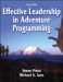 Effective Leadership In Adventure Programming cover