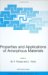 Properties and Applications of Amorphous Materials cover