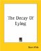 The Decay of Lying cover