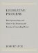 Legislative Problems : Development, Status, And Trend Of The Treatment And Exercise Of Lawmaking Powers cover