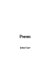 Poems cover