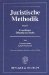 Juristische Methodik cover
