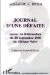 Journal D'une Defaite Autour Du Referendum Du 28 Septembre 1958 En Afrique Noire cover