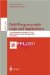 Field-Programmable Logic and Applications : 11th International Conference, Fpl 2001, Belfast, Northern Ireland, Uk, August 27-29, 2001  Proceedings cover