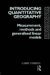 Introducing Quantitative Geography : Measurement, Methods and Generalized Linear Models cover