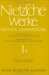 Nietzche Werke : Kritische Gesamtausgabe cover
