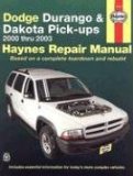 Dodge Durango & Dakota Pick-ups Automotive REpair Manual : 2000 Thru 2003 [Click for larger image]