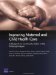 Improving Maternal And Child Health Care : A Blueprint For Community Action In Pittsburgh Region cover