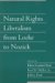 Natural Rights Liberalism From Locke To Nozick cover