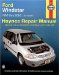 Ford Windstar 1995 Thru 2003 : All Models cover