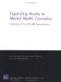 Expanding Access to Mental Health Counselors : Evaluation of the TRICARE Demonstration cover