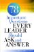 78 Important Questions Every Leader Should Ask And Answer cover
