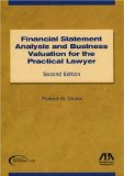 Financial Statement Analysis And Business Valuation for the Practical Lawyer [Click for larger image]