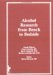 Alcohol Research from Bench to Bedside cover