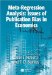 Meta-Regression Analysis : Issues Of Publication Bias in Economics cover