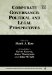 Corporate Governance : Political And Legal Perspectives cover